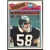 Image 1 : 1977 TOPPS JACK LAMBERT (HOF)