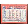Image 2 : 1991 TOPPS SANDY ALOMAR ROOKIE CARD