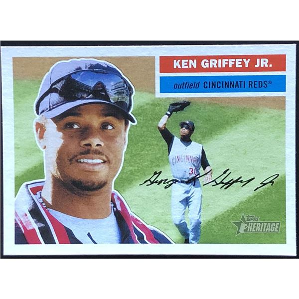 2005 TOPPS HERITAGE KEN GRIFFEY JR. (HOF)