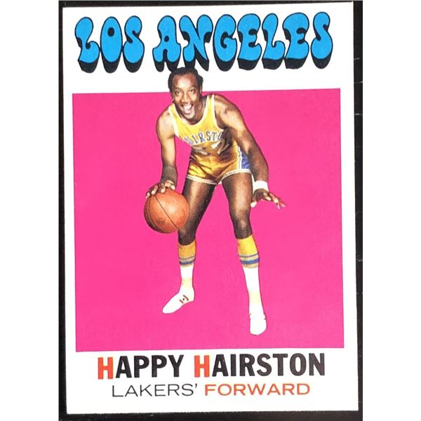 1971-72 TOPPS HAPPY HAIRSTON