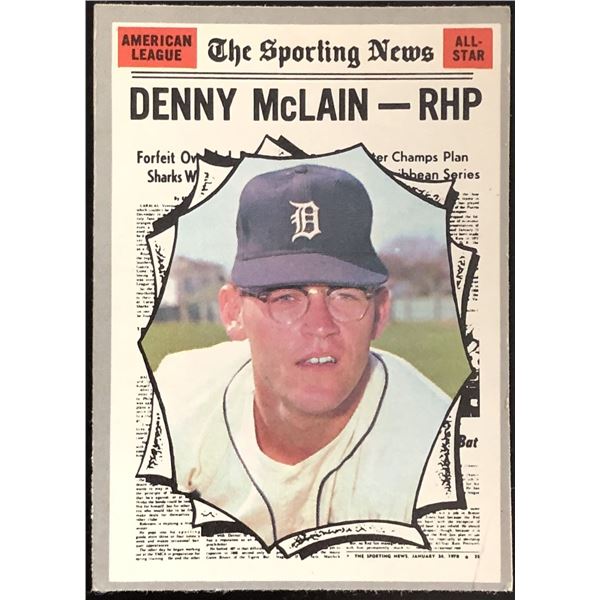 1970 O-PEE-CHEE DENNY McLAIN