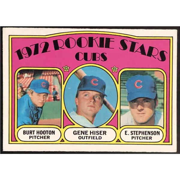 1972 TOPPS BURT HOOTON ROOKIE CARD