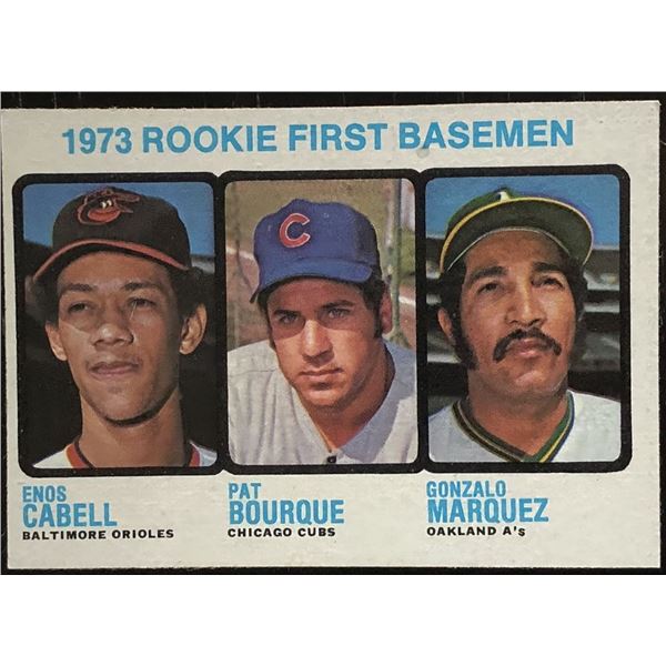 1973 TOPPS HI NUMBER ENOS CABELL ROOKIE CARD