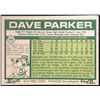 Image 2 : 1977 O-PEE-CHEE DAVE PARKER