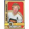 Image 1 : 1972-73 O-PEE-CHEE WHA RON ANDERSON ROOKIE CARD