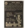 Image 2 : 1963 TOPPS JACKIE PARKER (HOF)