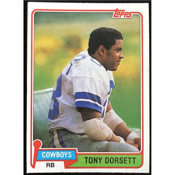 1981 TOPPS TONY DORSETT (HOF)