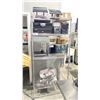 Image 2 : 4 TIER CHROME 36"W X 24"D X 77"H ADJUSTABLE MOBILE RACKING SYSTEM *CONTENTS NOT INCLUDED*