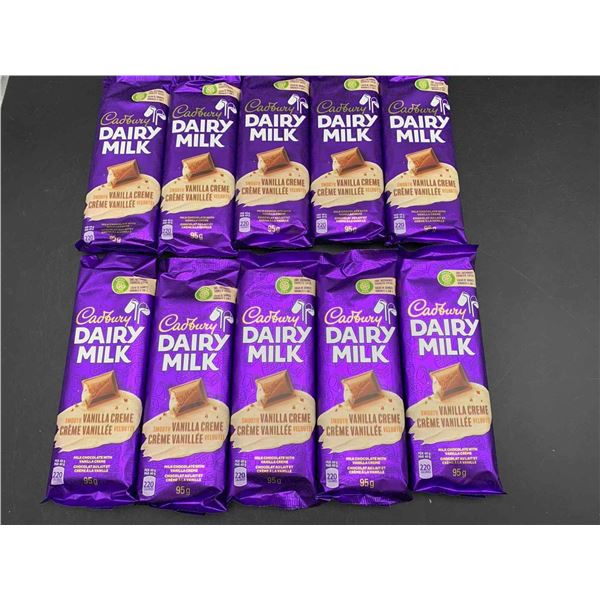 Cadbury Dair Milk Smooth Vanilla Creme (10 x 95g)
