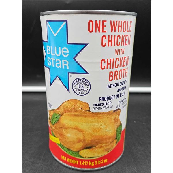 Blue Star One Whole Chicken with Chicken Broth (3lb)