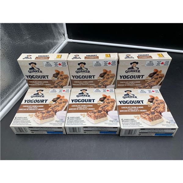 Quaker Yogourt Chocolate Chunk Almond Granola Bars (6 x 5)