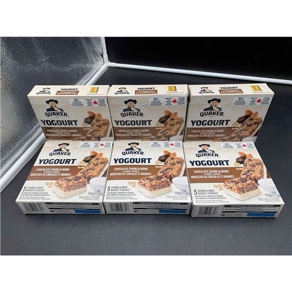 Quaker Yogourt Chocolate Chunk Almond Granola Bars (6 x 5)