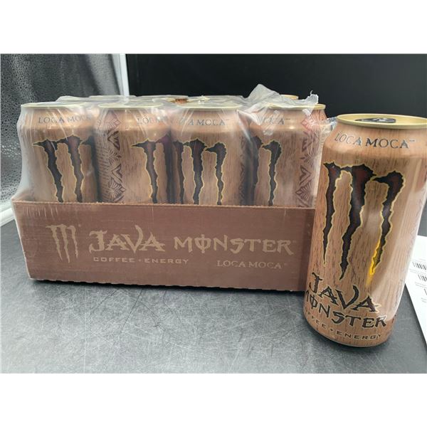 Java Monster Loca Moca Coffee Energy Drink (12 x 444ml)