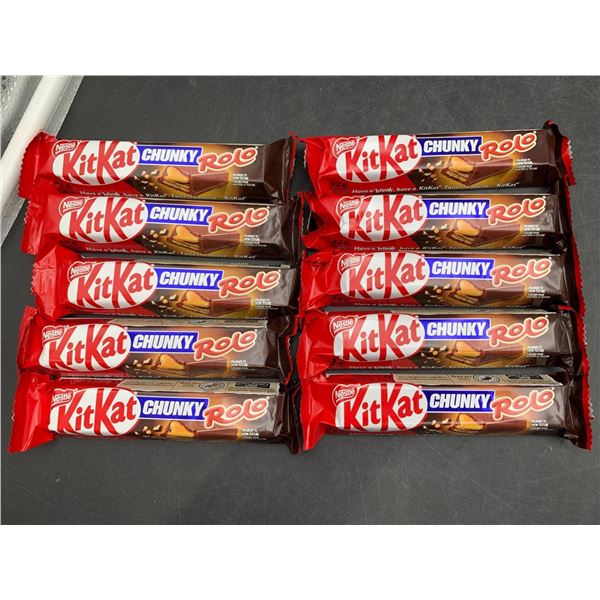 Nestle KitKat Chunky Rolo Candy Bars (10 x 42g)
