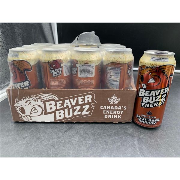 Beaver Buzz Root Beer Energy (12 x 473ml)
