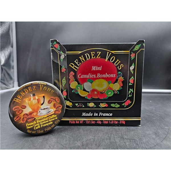 Rendez Vous Mini Natural French Roasted Coffee Flavour Candy (43g)