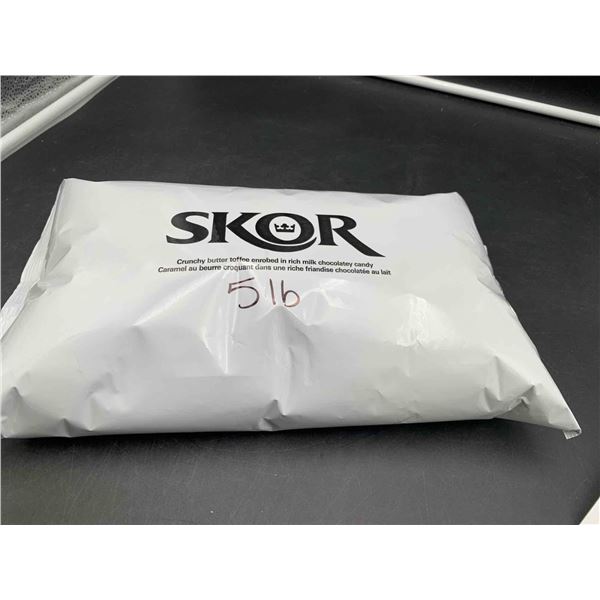 Skor Crunchy Butter Toffee Enrobed in rich Milk Chocolatey Candy (5lbs)