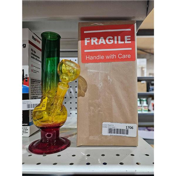 Jamaican Colours Glass Pipe