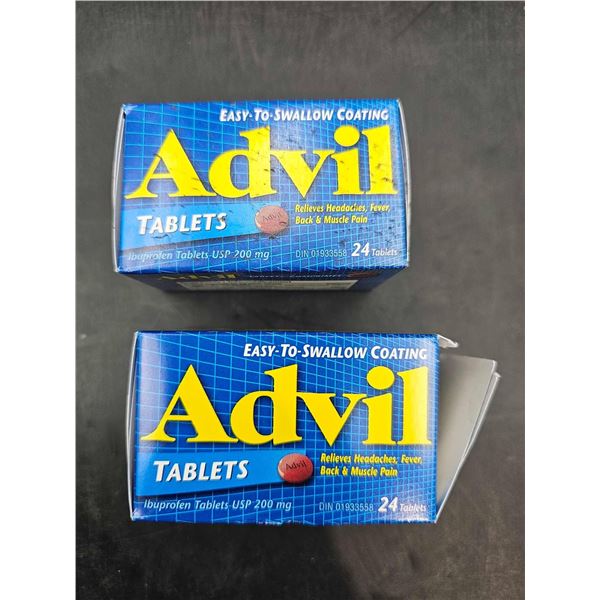 Advil Tablets (2 x 24)
