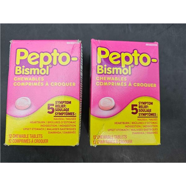 Pepto-Bismol Chewables (2 x 12)