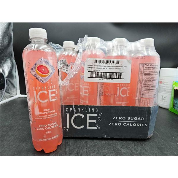 Sparkling Ice Zero Sugar Pink Grapefruit (12 x 503ml)