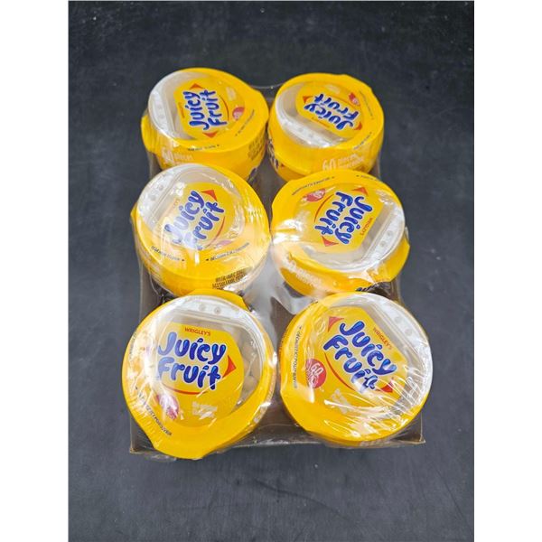 Juicey Fruit Original Gum (6x 60pcs)