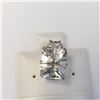 Image 1 : Silver White Topaz (3.4ct) Pendant, Made in Canada, Suggested Retail Value $160