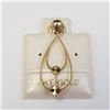 Image 1 : 14K Yellow Gold 0.54G Pendant, Suggested Retail Value $300