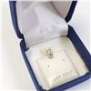 Image 4 : 14K Yellow Gold Blue Topaz(0.28ct) Pendant, Made in Canada, Suggested Retail Value $160