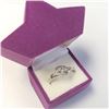 Image 3 : Silver Diamond(0.08ct) Ring, Suggested Retail Value $500