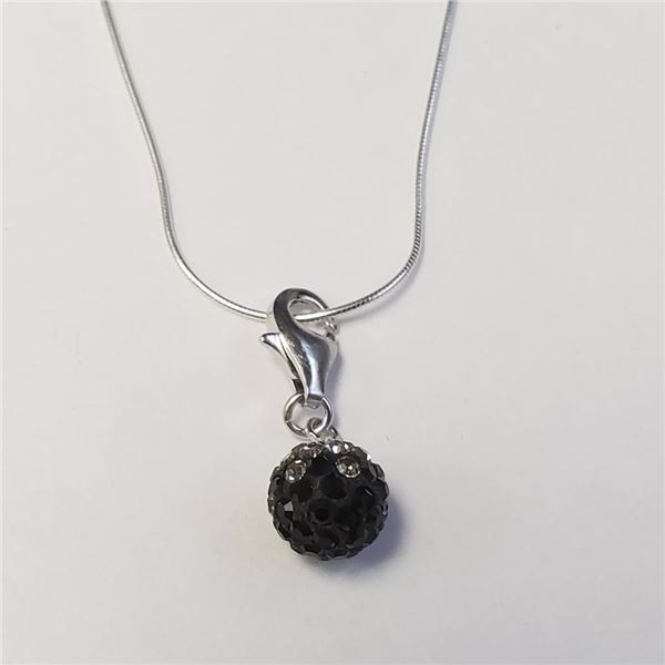 Silver Cz 16" Necklace, Suggested Retail Value $60