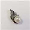 Image 2 : Silver Fresh Water Pearl 18" Necklace, Suggested Retail Value $160