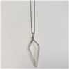 Image 2 : Silver Cz 18" Necklace, Suggested Retail Value $80