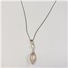 Image 2 : Silver Rose Quartz And Blue Topaz 18" Necklace, Suggested Retail Value $160