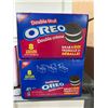 Image 1 : CASE LOT - Christie Oreo Double Stuff Cookies 8 Cookies Per pack 20 x 116g
