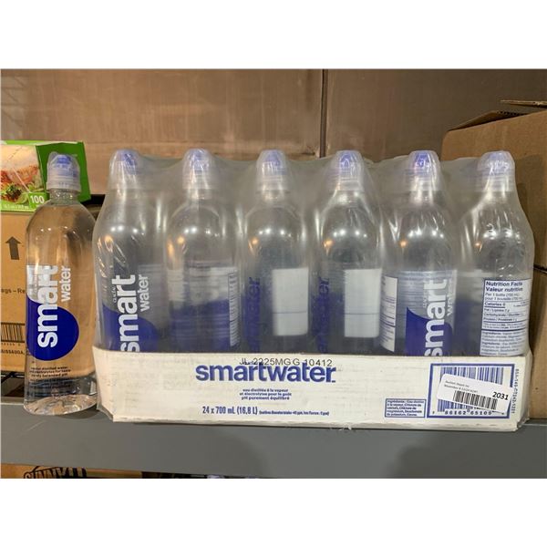 CASE LOT - Smartwater Vapour Distilled Water 24 x 700ml