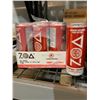 Image 1 : CASE LOT - Zoa Strawberry Watermelon Energy Drink 12 x 355ml