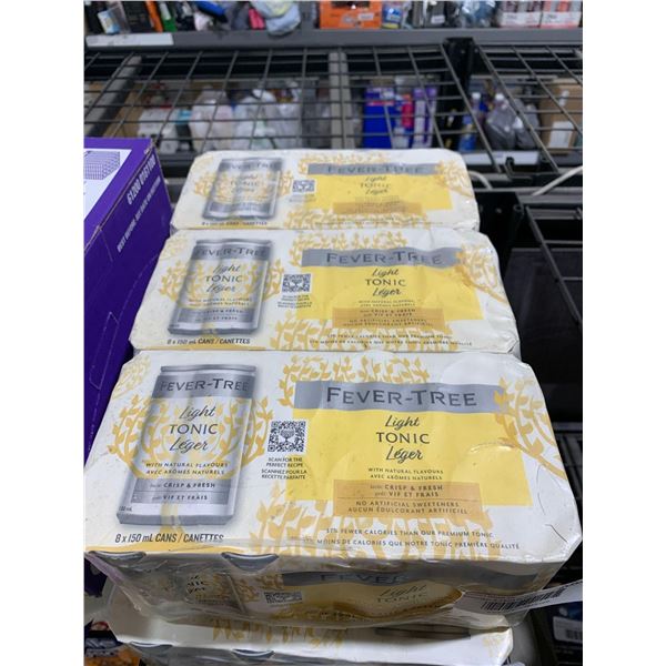 CASE LOT - Fever-Tree Light Tonic Crisp & Fresh 24 x 150ml