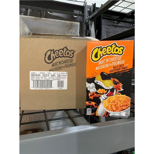 CASE LOT - Cheetos Mac' N Cheese Bold & Cheesy Flavor 12x170g