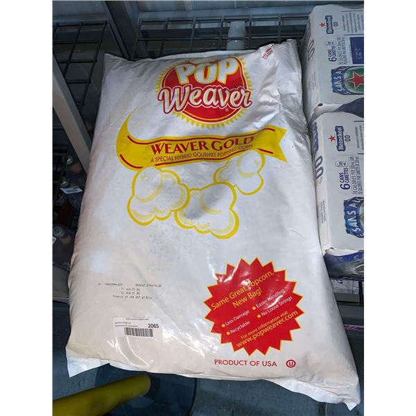 CASE LOT - Pop Weaver Gold Hybrid Gourmet popping Corn 35lb