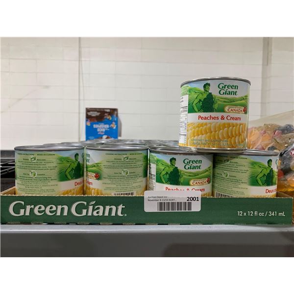 CASE LOT - Green Giant Peaches & Cream Corn 12 x 341ml