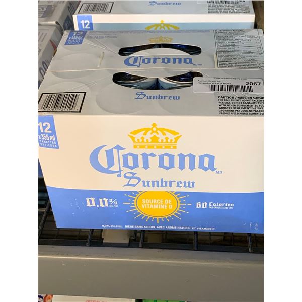 CASE LOT - Corona Sunbrew 0.0% Alcohol Free Beer 12 x 355ml