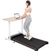 Image 1 : Fitness Walker Model ZX1 Portable Treadmill, Under Desk Treadmill Quiet, 2 in 1 Walking Pad Treadmil
