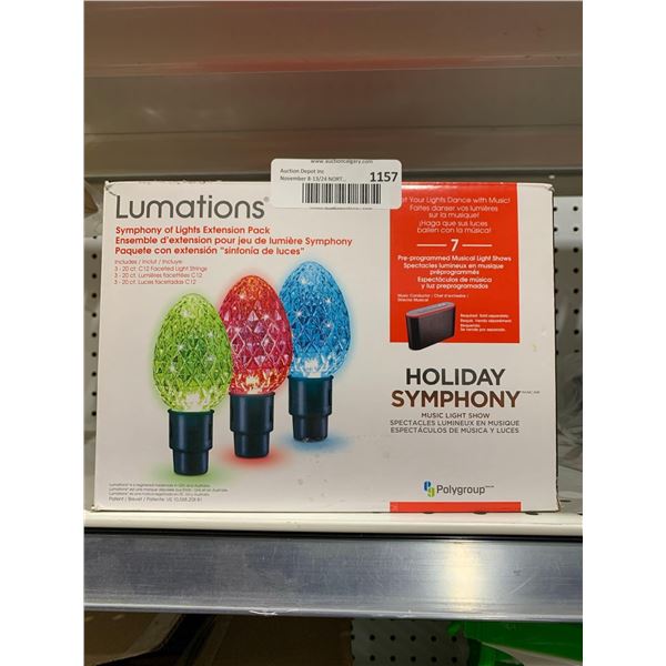 Lumations Holiday Symphony Extension Pack Music Light Show