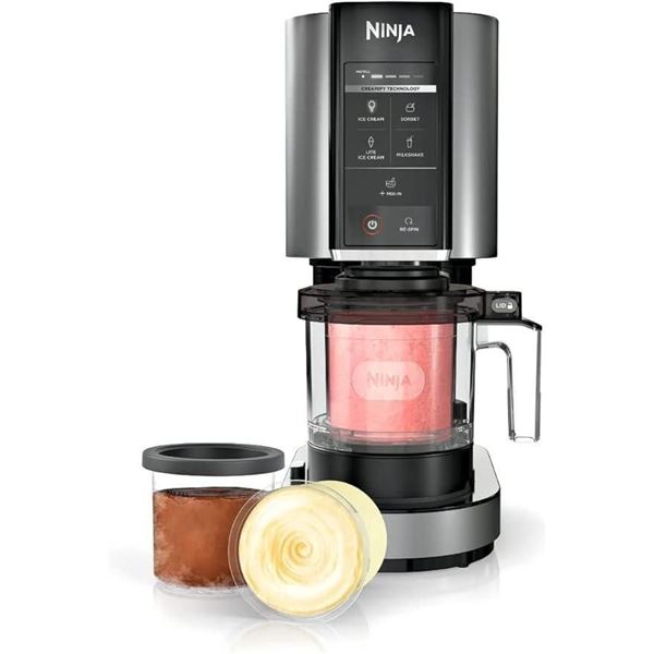 Ninja CREAMi Deluxe 11-in-1 Ice Cream and Frozen Treat Maker for Ice Cream, Sorbet, Frozen Drinks & 
