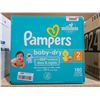 Image 1 : Pampers Baby-Dry Diapers 180 Count