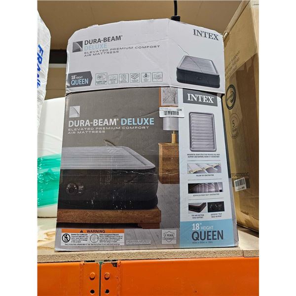 Intes Dura-Beam Deluxe Inflatable Mattress - Queen Size