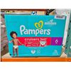 Image 1 : Pampers Cruisers 360 Diapers Size 6 for 35+ Lbs -  76 Count
