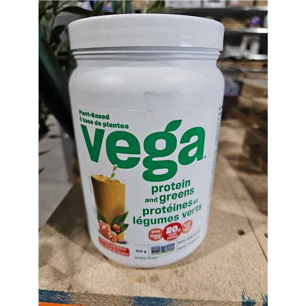 Vega® Protein & Greens - Plant-Based Protein Powder - Salted Caramel, 510g