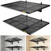Image 1 : Garage Wall Shelving Model ML2436 2pack-2x3ft  (Black)